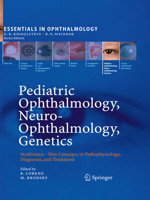 cover image of Pediatric Ophthalmology, Neuro-Ophthalmology, Genetics